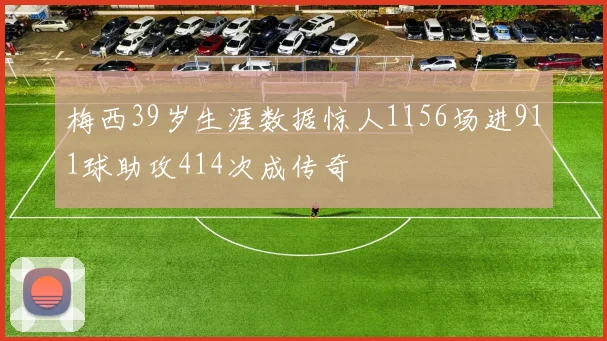 梅西39岁生涯数据惊人1156场进911球助攻414次成传奇